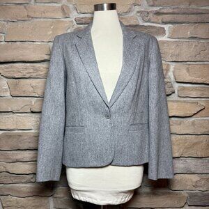 Vintage JH Collectibles Women’s Gray Wool Blend Blazer Jacket